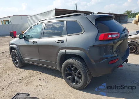 2015 Jeep Cherokee Trailhawk из США, поврежденный, VIN 1C4PJMBS7FW582525